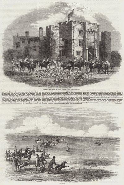 Jagd und Hetzjagd von Harrison William Weir