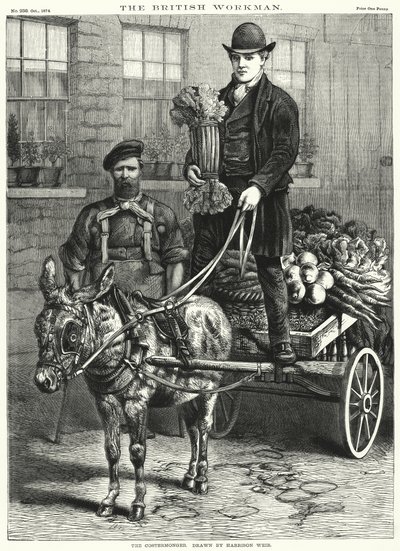 Der Straßenhändler von Harrison William Weir