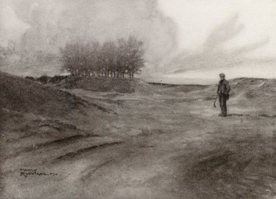 Golfplätze: Wimbledon, auf dem Common von Harry (1878 1950) Rountree