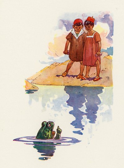 Die Jungen und die Frösche von Harry Rountree