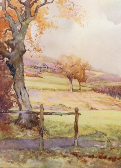 Golfplätze: Broadstone, das vierte Loch von Harry (1878 1950) Rountree
