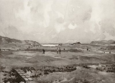Golfplätze: Bude, das "Kindermädchen"-Loch von Harry (1878 1950) Rountree