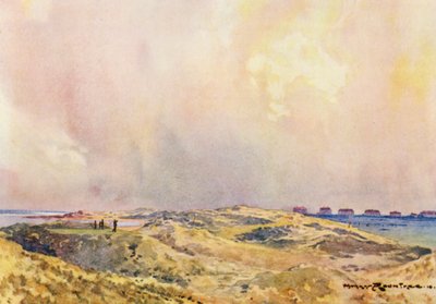 Golfplätze: Hoylake, das zwölfte Tee von Harry (1878 1950) Rountree