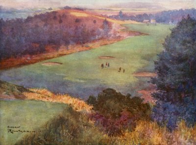 Golfplätze: Sunningdale, Zehntes Loch von Harry (1878 1950) Rountree