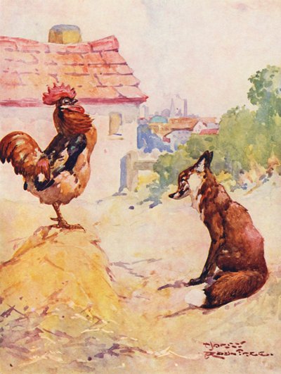 Der Fuchs und der Hahn von Harry Rountree