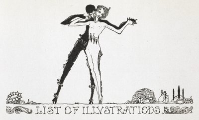 Ein Mann und eine Frau tanzen. von Harry Clarke