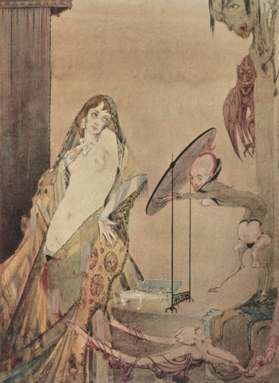 "So gekleidet scheine ich ein anderes Wesen zu sein", Illustration aus 