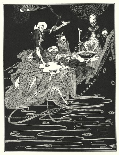 Edgar Allan Poe: König Pest von Harry Clarke