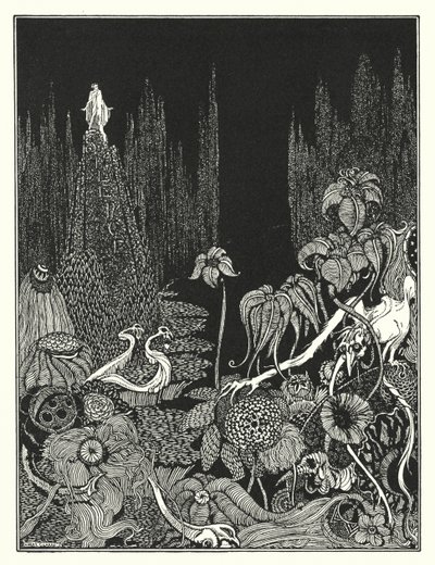 Edgar Allan Poe: Stille von Harry Clarke