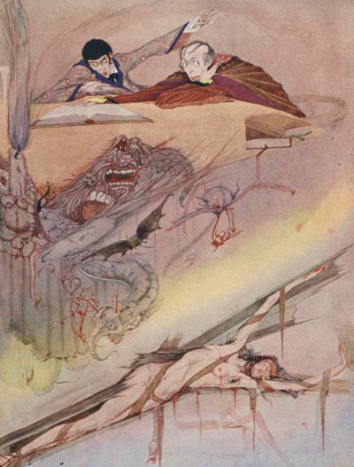 Edgar Allan Poe: Der Untergang des Hauses Usher von Harry Clarke