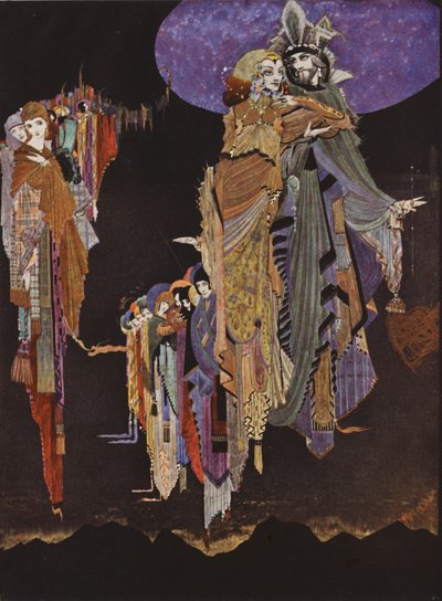 Edgar Allan Poe: Der Dialog von Monos und Una von Harry Clarke