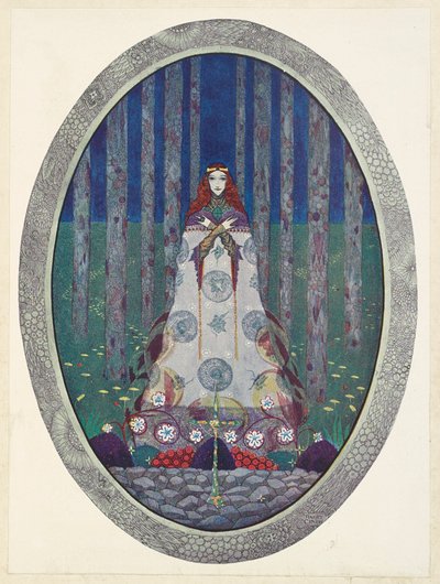 Die Tochter des Marschkönigs. Sie war wieder eine schöne Jungfrau. von Harry Clarke
