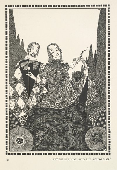 Das alte Haus. "Lass mich ihn sehen," sagte der junge Mann. von Harry Clarke