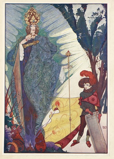 Die Schneekönigin. Kay und die Schneekönigin. von Harry Clarke