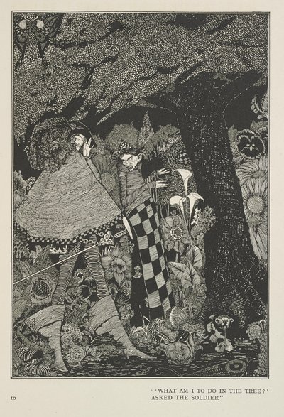 Das Feuerzeug. "Was soll ich im Baum tun?" fragte der Soldat. von Harry Clarke