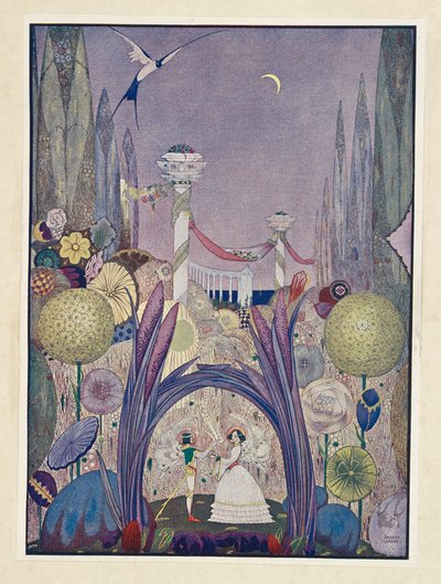 Däumelinchen
Sie sollte die Königin aller Blumen sein. von Harry Clarke