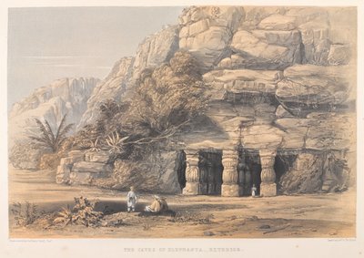 Die Höhlen von Elephanta, Außenansicht von Harry Francis Darell