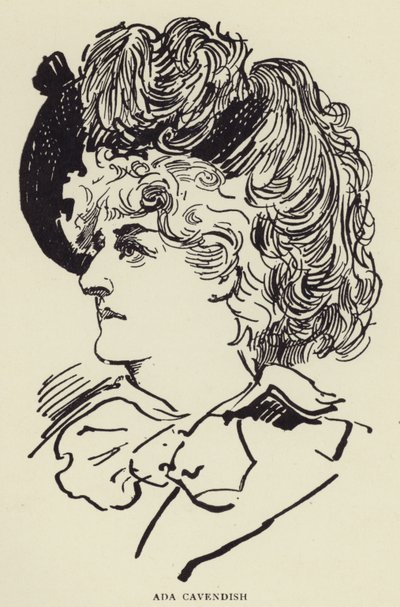 Ada Cavendish von Harry Furniss