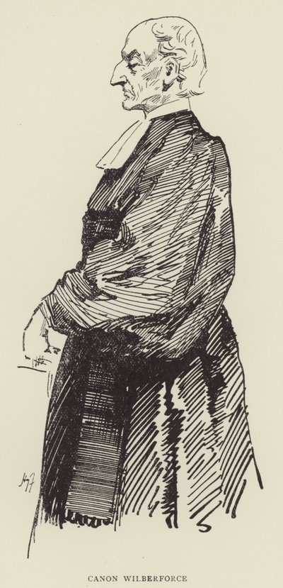 Kanoniker Wilberforce von Harry Furniss