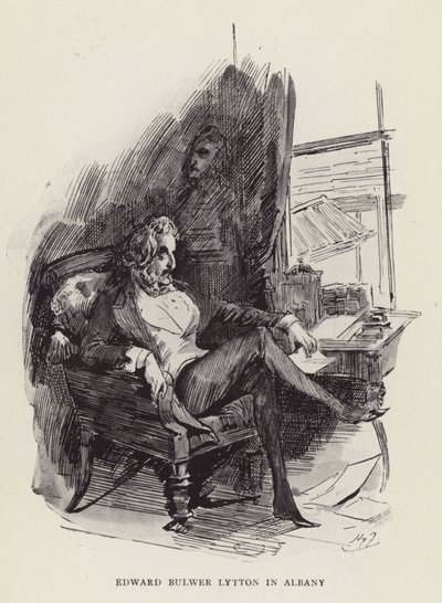 Edward Bulwer Lytton in Albany von Harry Furniss