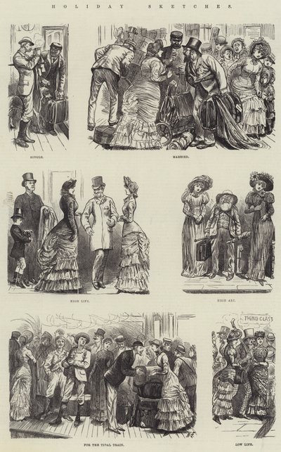 Urlaubsskizzen von Harry Furniss