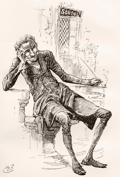 Illustration für Charles Dickens