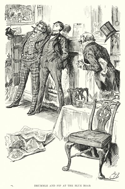 Illustration zu Große Erwartungen von Charles Dickens von Harry Furniss