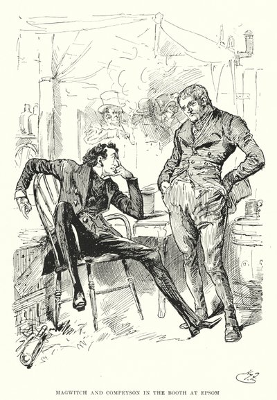 Illustration zu Große Erwartungen von Charles Dickens von Harry Furniss