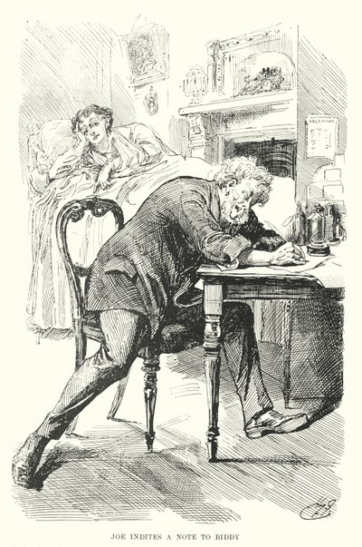 Illustration für Große Erwartungen von Charles Dickens von Harry Furniss