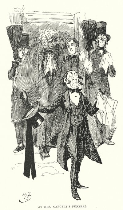 Illustration für Große Erwartungen von Charles Dickens von Harry Furniss