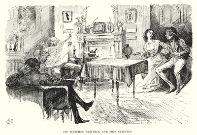 Illustration für Große Erwartungen von Charles Dickens von Harry Furniss