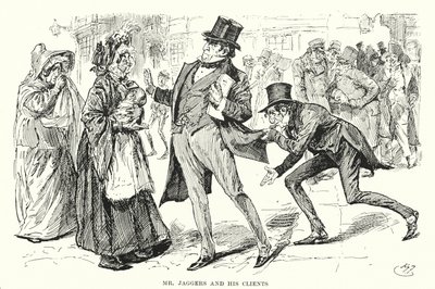 Illustration für Große Erwartungen von Charles Dickens von Harry Furniss