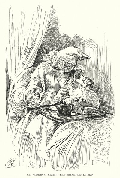 Illustration für Große Erwartungen von Charles Dickens (Lithografie) von Harry Furniss