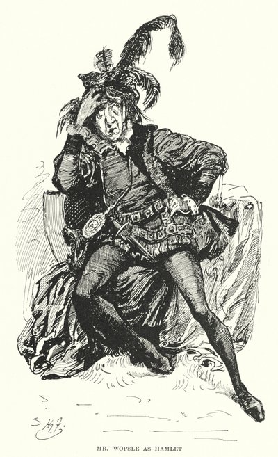 Illustration für Große Erwartungen von Charles Dickens (Lithographie) von Harry Furniss