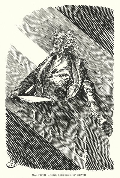 Illustration für Große Erwartungen von Charles Dickens von Harry Furniss