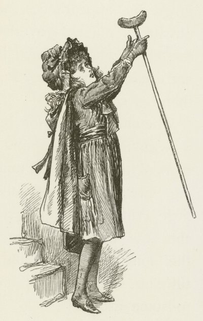 Illustration für Sylvie und Bruno von Lewis Carroll von Harry Furniss