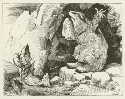 Illustration für Sylvie und Bruno von Lewis Carroll von Harry Furniss