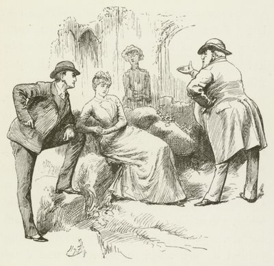 Illustration für Sylvie und Bruno von Lewis Carroll von Harry Furniss