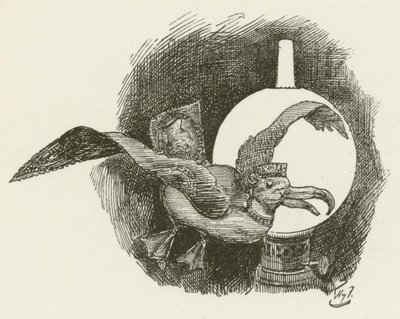 Illustration für Sylvie und Bruno von Lewis Carroll von Harry Furniss