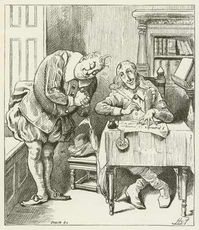 Illustration für Sylvie und Bruno von Lewis Carroll von Harry Furniss