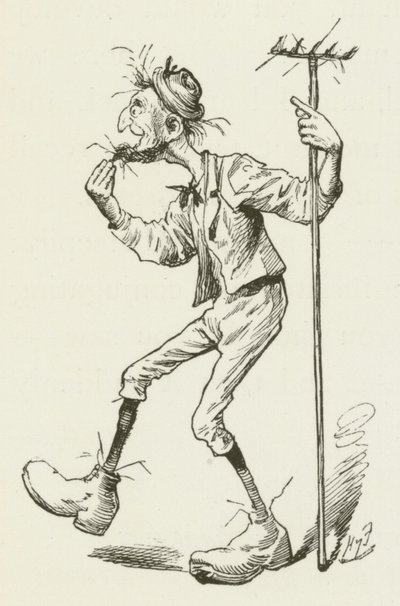Illustration für Sylvie und Bruno von Lewis Carroll von Harry Furniss