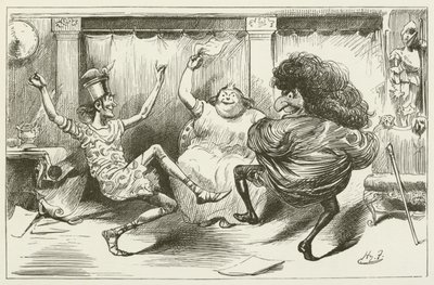 Illustration für Sylvie und Bruno von Lewis Carroll von Harry Furniss