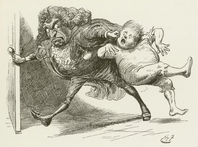 Illustration für Sylvie und Bruno von Lewis Carroll von Harry Furniss