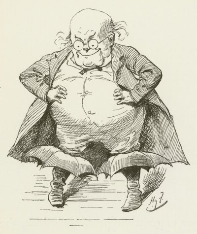 Illustration für Sylvie und Bruno von Lewis Carroll von Harry Furniss