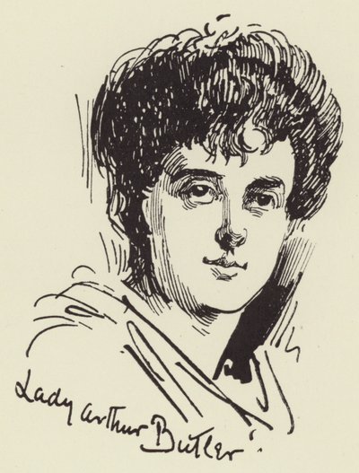Lady Arthur Butler von Harry Furniss