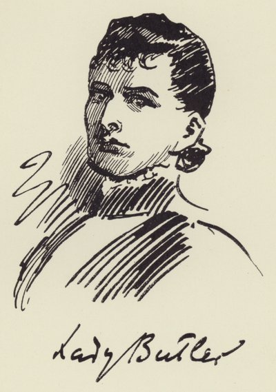 Lady Butler von Harry Furniss