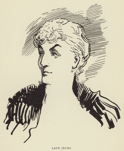 Lady Jeune von Harry Furniss