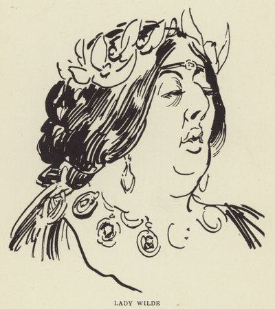 Lady Wilde von Harry Furniss