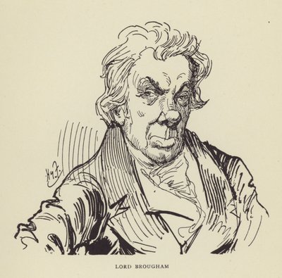 Lord Brougham von Harry Furniss