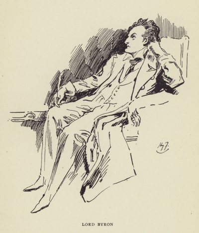 Lord Byron von Harry Furniss